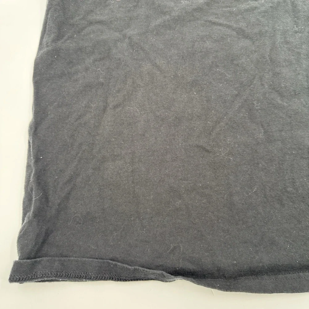 Champion Authentic Athleticwear Knit Shirt Men's Size 1XL Black Crew Neck Cotton